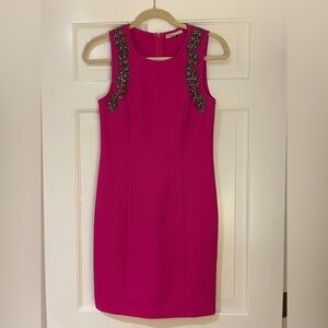 The Clothing Company Pink Embellished Mini Dress